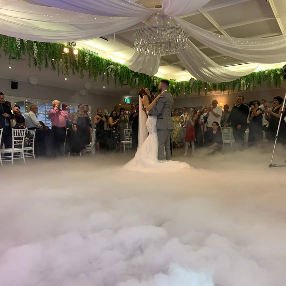 dry ice wedding ceremony