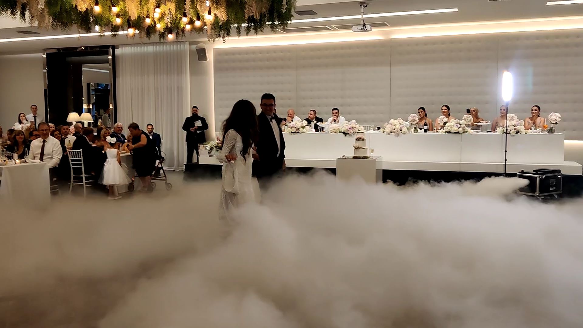 Italian wedding first dance effects